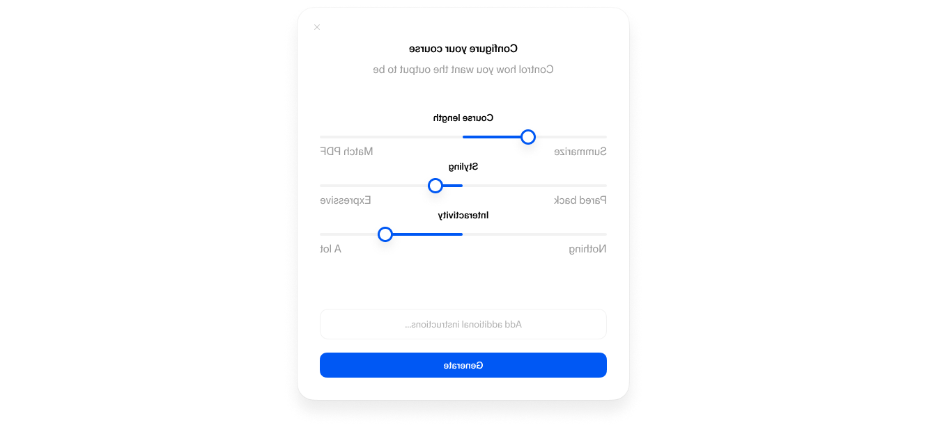 Turns static files into interactive courses 03